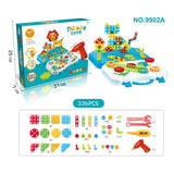 Set constructie puzzle cu bormasina | Build&Learn - vivimall.ro
