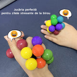 Jucarie interactiva antistres Vivimall, mingi colorate, senzoriala, 5.5 x 5.5 cm, multicolora - vivimall.ro
