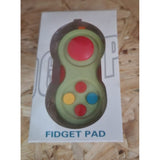 Jucarie Interactiva, Vivimall, Model Fidget Pad, Antistres, +3 Ani, Functii Multiple, 5.5 x 3.5 x 11 cm, Verde - vivimall.ro