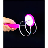 Jucarie Interactiva, Vivimall, Titirez Magnetic, cu Led, 19.8 x 5 cm, Roz - vivimall.ro