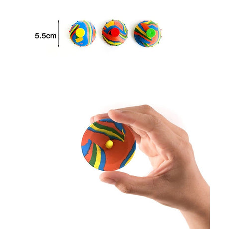 Jucarie interactiva Hip Hop Pops, Vivimall, minge saltareata, +5 ani, Multicolor - vivimall.ro