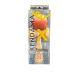 Jucarie Kendama X Originala, Profesionala, Flippy, din Lemn, Rubber Grip, 18 cm, Maro/Bej/Roz - vivimall.ro