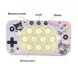 Jucarie Interactiva Tip Consola Pentru Copii Speed Push Whack-A-Mole, Joc De Viteza Pop It, Material Abs/Silicon, Cu Nivele, Sunete Si Lumini