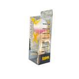 Jucarie Kendama X Originala, Profesionala, Flippy, din Lemn, Rubber Grip, 18 cm, Roz/Alb/Gri - vivimall.ro