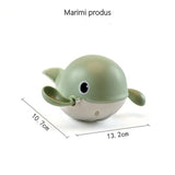 Jucarie pentru baie pentru copii, Vivimall, balena verde, Resigilat - vivimall.ro
