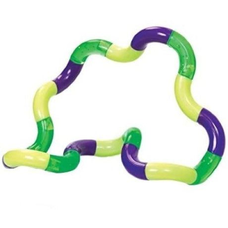 Fidget Twist Антистрес сензорна играчка с безкрайни декомпресионни движения, /Зелена/Лилава, + 3 години
