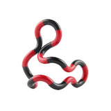 Сензорна антистрес играчка, Fidget Twist с безкрайни декомпресионни движения, /Червена