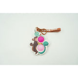 Jucarie Senzoriala Antistres, Simple Dimple, Breloc 2 Bulinute si Zodii, Multicolor - vivimall.ro