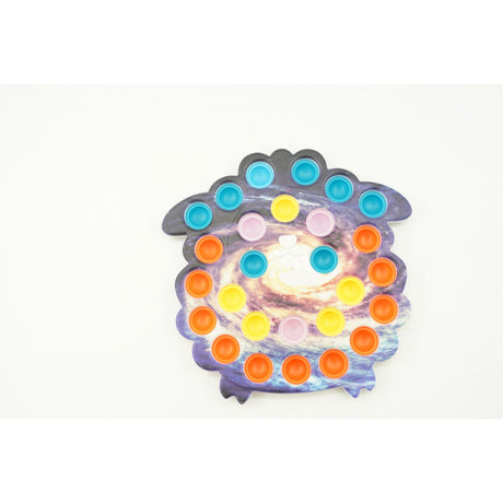 Jucarie senzoriala antistres, Simple Dimple, Oaie, Multicolor, V1 - vivimall.ro