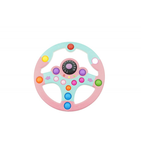 Jucarie senzoriala antistres, Simple Dimple, Volan, Multicolor, V1 - vivimall.ro