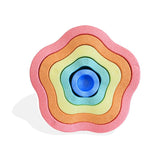 Jucarie Senzoriala de Echilibru, Flippy, Tip Stepping Stones, 5 Piese, din Spuma, pentru Miscare, Sarituri, Prindere, Diametru 28 cm, Model 2, Multicolor - vivimall.ro