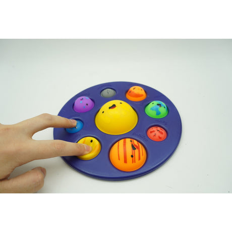 Jucarie Dimple Senzoriala Planetariu Albastru | SensoryPlay - vivimall.ro