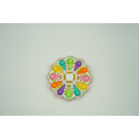 Jucarie Senzoriala - Simple Dimple, Antistres, Multicolor, Model 4 - vivimall.ro