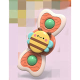 Детска играчка-спинер с 2 страни, Spinimals Premium Bee