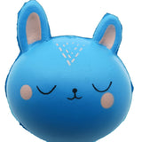Jucarie Squish Toy Vivimall, model pisica albastra - vivimall.ro