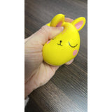 Jucarie Squish Toy Vivimall, model pisica galbena - vivimall.ro