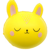 Jucarie Squish Toy Vivimall, model pisica galbena - vivimall.ro