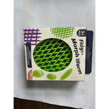 Jucarie Worm Fidget de Decompresie, Vivimall, Anti Stres, Dimensiune Compacta 6 cm, Dimensiune Extinsa 15.5 cm, Verde - vivimall.ro