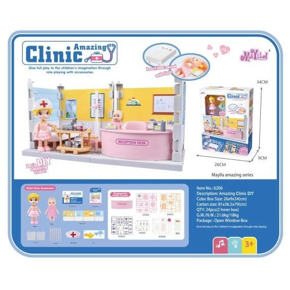 Set Cabinet Medical Cu Instrumente, Jucarii Pentru Copii