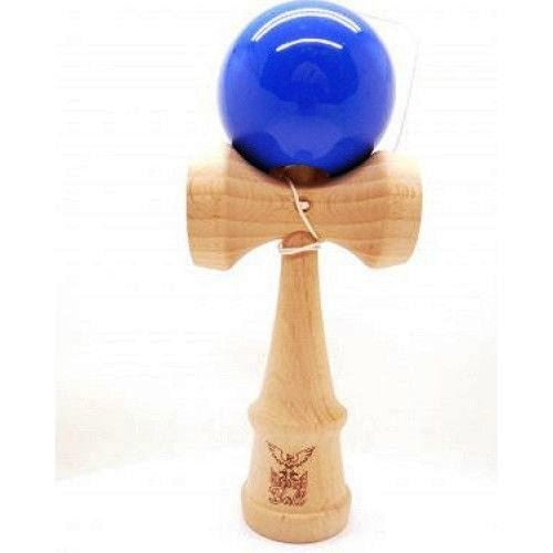 Kendama Ball Originala Lemn Fag Lucios Albastru - vivimall.ro
