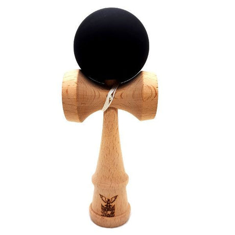 Kendama Ball Originala Lemn Fag Mat Grip Negru - vivimall.ro