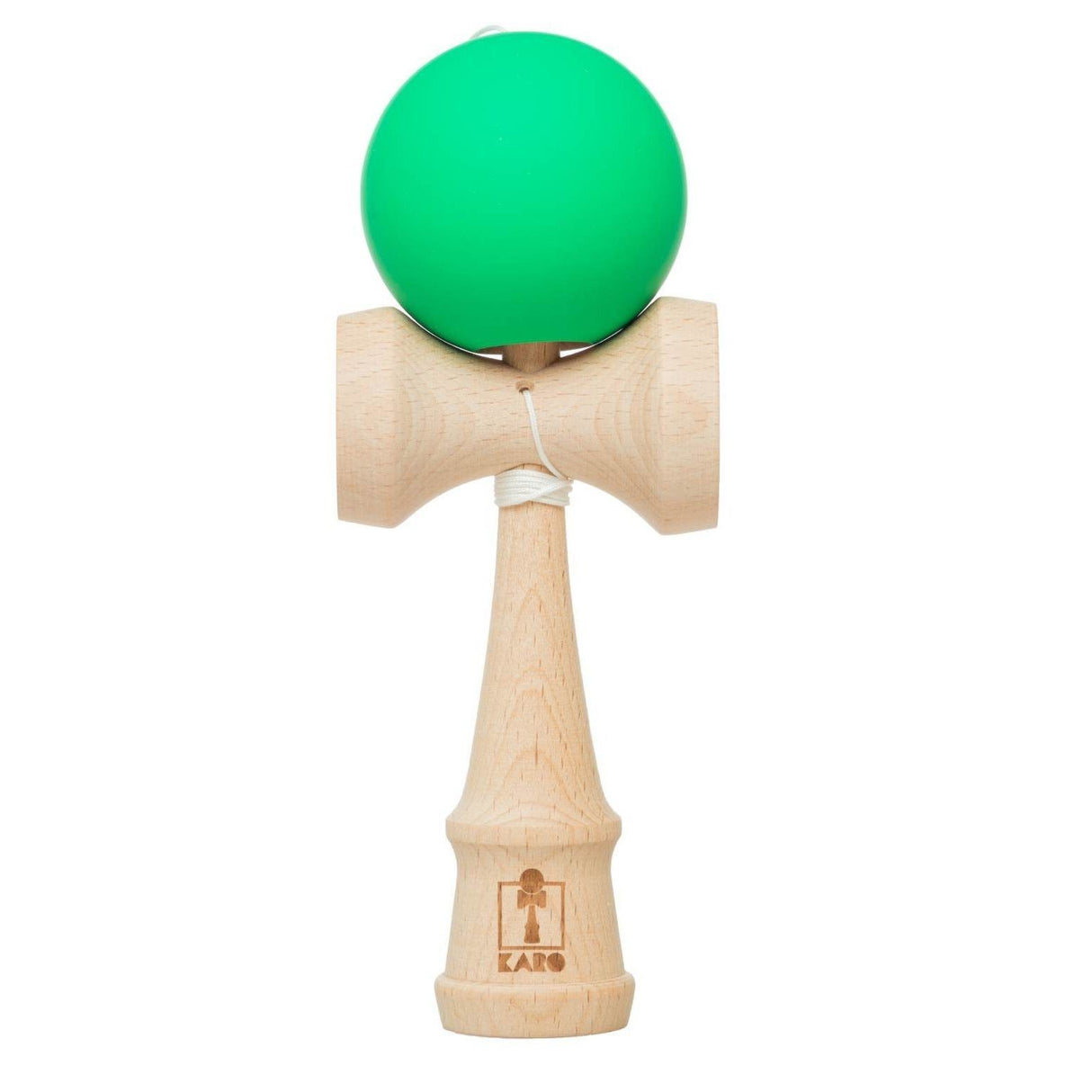 Kendama Karo Grip Rivet Lemn Fag Verde - vivimall.ro