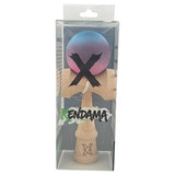 Kendama Profesionala, Flippy, din Lemn, 18 cm, Gradient Albastru deschis Mov Roz - vivimall.ro