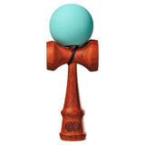 Kendama USA Kaizen Padauk Wood Silk Matte KZN202 Turcoaz - vivimall.ro
