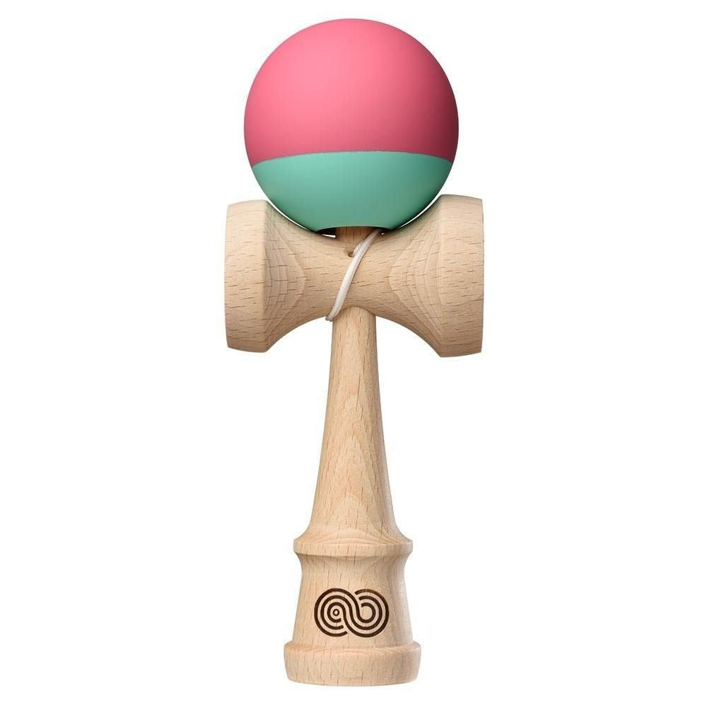 Kendama USA Kaizen Split Fag KZN723 Roz Verde - vivimall.ro