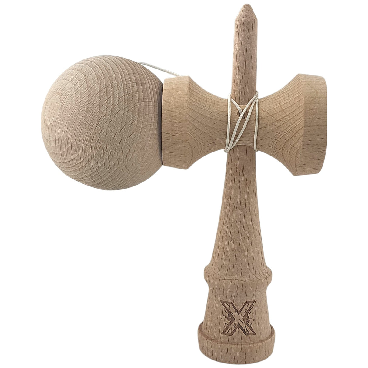 Kendama X Originală, Profesională, Flippy, 18 cm,  Lemn - vivimall.ro