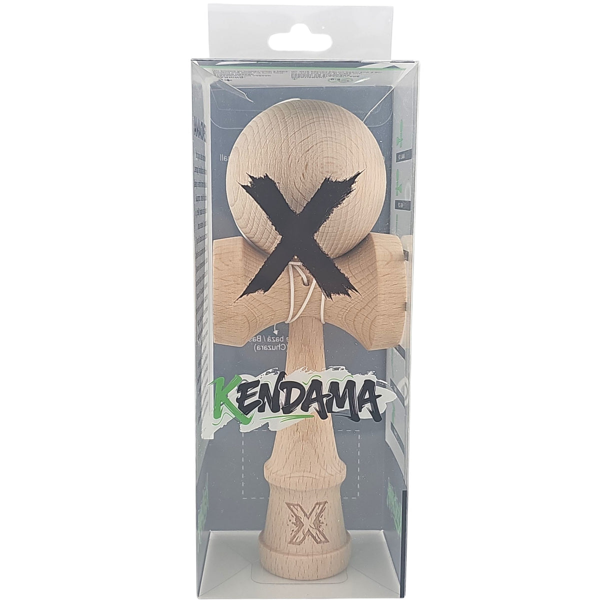 Kendama X Originală, Profesională, Flippy, 18 cm,  Lemn - vivimall.ro