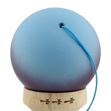 Kendama X Originala, Profesionala, Flippy, Big Cups V2, Rubber Grip cu Cupe Mari, Rulment Metalic cu Ata 55 cm,-Gradient Albastru/Mov/Roz - vivimall.ro