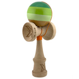 Kendama X Originala, Profesionala, Flippy, Big Cups V2, Super Sticky Legendary Cupe Mari, Rulment Metalic cu Ata 55 cm, Verde Mix - vivimall.ro