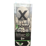 Kendama X Originala, Profesionala, Vivimall, Cracked, din Lemn, 18 cm, Alb/Negru - vivimall.ro