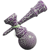 Kendama X Originala, Profesionala, Vivimall, Cracked, din Lemn, 18 cm, Albastru/Alb - vivimall.ro