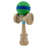 Kendama X Originala, Profesionala, Vivimall, Big Cups V3, Rubber Grip model verde/albastru/verde - vivimall.ro