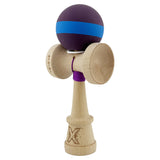 Kendama X Originala, Profesionala, Vivimall, Big Cups V3, Rubber Grip model mov/albastru/mov - vivimall.ro