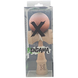 Kendama X Originala, Profesionala, Vivimall, din Lemn, Rubber Grip, 18 cm, Maro/Bej/Roz - vivimall.ro