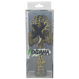 Kendama X Originala, Profesionala, Flippy, Kendama Cracked, din Lemn – 18 cm, Crack Negru/Galben - vivimall.ro