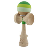 Kendama X Originala, Profesionala, Vivimall, Rubber Grip, Cupe Mari KING SIZE V3, Gaura in Baza, Rulment Metalic, din lemn 18 cm, Ata 55 cm, Special Verde degrade - vivimall.ro
