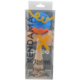 Kendama X Originala, Profesionala Limited, Flippy, din Lemn, Super Sticky, 18 cm, Albastru/Portocaliu - vivimall.ro