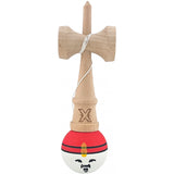 Kendama X Original, Professional, Дървен крал, 18 см, Червен/Бял/Жълт