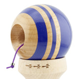 Kendama Originala X - Rainbow, Super Sticky, V3 King Size Cup, Gaura in Baza, Profesionala, Vivimall, din Lemn, 18 cm, Violet