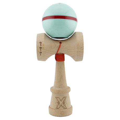 Kendama Originala X - Silken, Super Sticky, V3 King Size Cup, Gaura in Baza, Profesionala, Vivimall, din Lemn, 18 cm, Mint - vivimall.ro