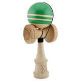 Kendama Originala X - RAINBOW , Profesionala, Vivimall, din Lemn, 18 cm, Verde -largel balls+large handle  +Original Super Sticky - vivimall.ro