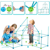 Kit De Constructie Fort 87 piese | KidoFort - vivimall.ro