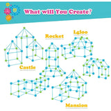Kit De Constructie Fort 87 piese | KidoFort - vivimall.ro