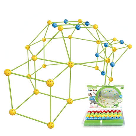 Kit De Constructie Fort 87 piese | KidoFort - vivimall.ro