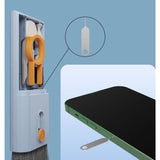 Kit Multifunctional de Curatare Produse Electronice 10in1, Flippy, pentru Laptop, Tastatura, Telefon, Casti, Albastru - vivimall.ro