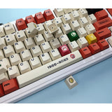 Kit Taste Super Mario, Vivimall, PBT Keycaps, Compatibil cu 99% dintre Tastaturile Mecanice, 124 Taste, Multicolor - vivimall.ro